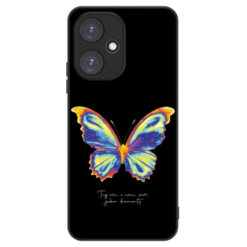 Etui na Xiaomi Redmi 13C 5G - Diamanty Black
