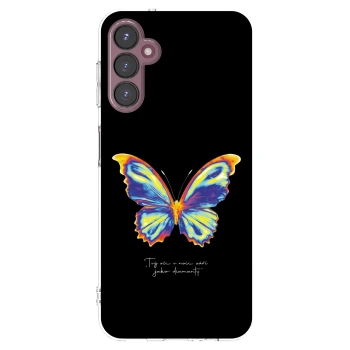 Picasee silikonowe przeźroczyste etui na Samsung Galaxy A05s A057G - Diamanty Black