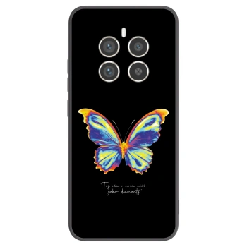 Picasee silikonowe czarne etui na Realme 12 Pro 5G - Diamanty Black