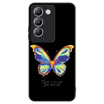 Etui na Vivo V40 SE 5G - Diamanty Black