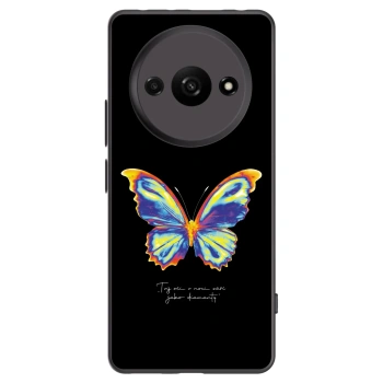 Picasee silikonowe czarne etui na Xiaomi Redmi A3 - Diamanty Black