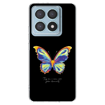 Picasee silikonowe przeźroczyste etui na Xiaomi 14T Pro - Diamanty Black