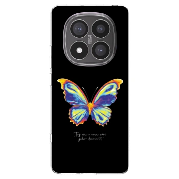 Picasee silikonowe przeźroczyste etui na Xiaomi Redmi Note 14 Pro+ 5G - Diamanty Black