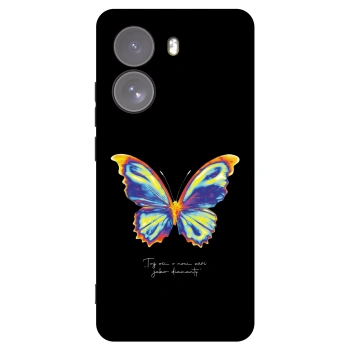 Picasee silikonowe czarne etui na Xiaomi Poco X7 - Diamanty Black