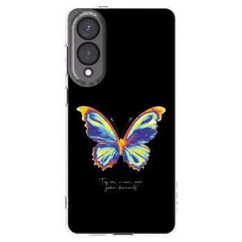 Picasee silikonowe przeźroczyste etui na Samsung Galaxy S25 Edge 5G - Diamanty Black