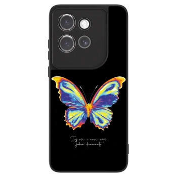 Etui na Motorola Edge 50 Neo - Diamanty Black