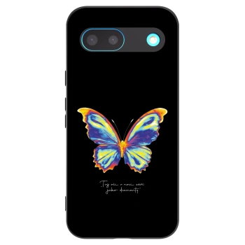 Picasee silikonowe czarne etui na Google Pixel 8 - Diamanty Black