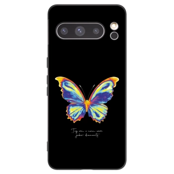 Picasee silikonowe czarne etui na Google Pixel 8 Pro - Diamanty Black