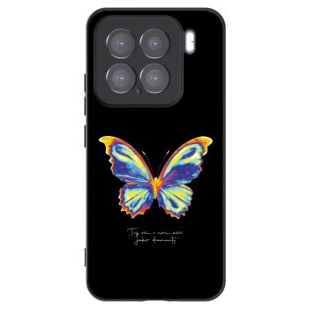 Picasee silikonowe czarne etui na Xiaomi 15 - Diamanty Black