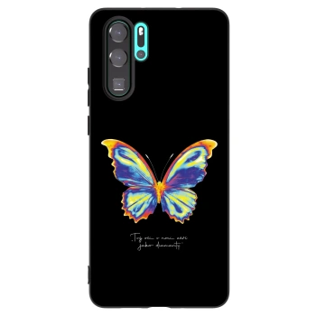 Etui na Huawei P30 Pro - Diamanty Black
