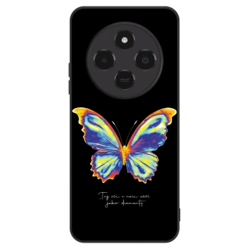 Etui na Xiaomi Poco C75 - Diamanty Black