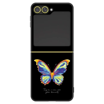 Etui na Samsung Galaxy Z Flip5 5G - Diamanty Black