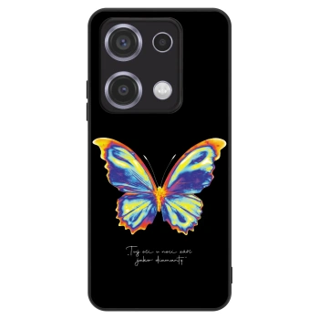 Etui na Xiaomi Redmi Note 14S - Diamanty Black