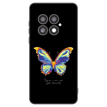 Picasee silikonowe czarne etui na OnePlus 13 5G - Diamanty Black