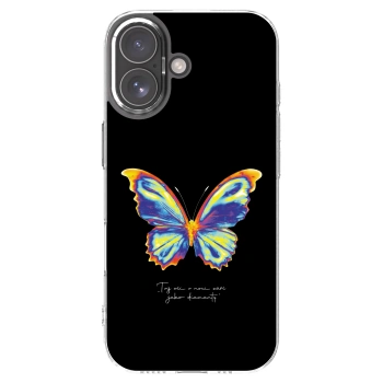 Picasee silikonowe przeźroczyste etui na Apple iPhone 17 - Diamanty Black