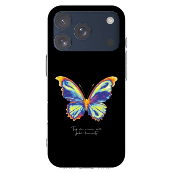 Picasee silikonowe przeźroczyste etui na Apple iPhone 17 Pro - Diamanty Black