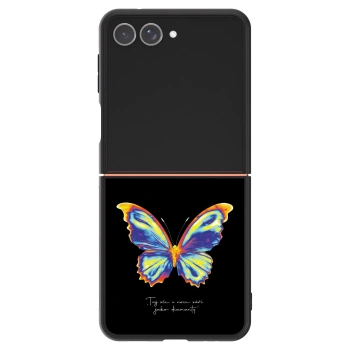 Etui na Samsung Galaxy Z Flip7 5G - Diamanty Black