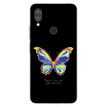 Picasee silikonowe przeźroczyste etui na Xiaomi Redmi 7 - Diamanty Black