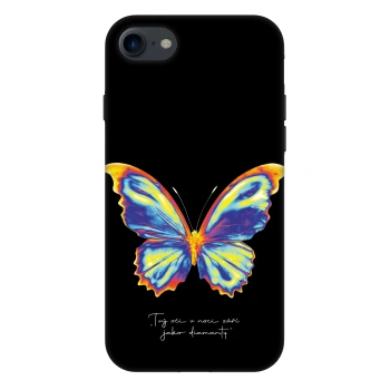 Etui na Apple iPhone SE 2020 - Diamanty Black