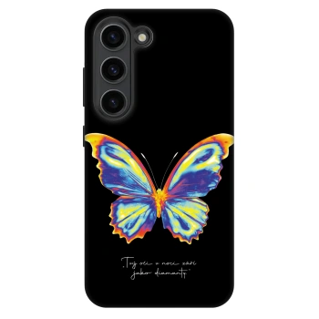Picasee Fashion Case na Samsung Galaxy S23+ 5G - Diamanty Black
