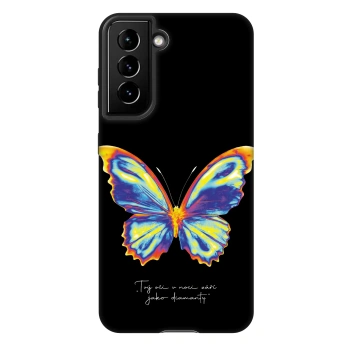 Etui na Samsung Galaxy S21 5G G991B - Diamanty Black