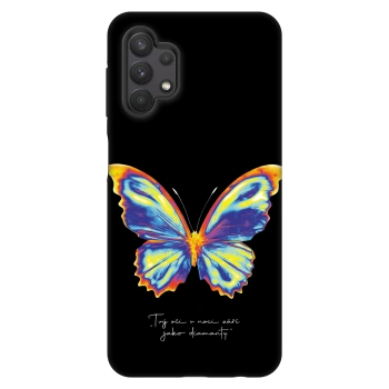 Etui na Samsung Galaxy A32 5G A326B - Diamanty Black