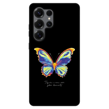 Etui na Samsung Galaxy S25 Ultra 5G - Diamanty Black