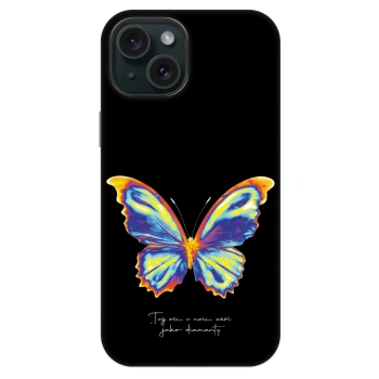 Etui na Apple iPhone 14 - Diamanty Black