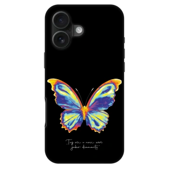 Etui na Apple iPhone 16 - Diamanty Black