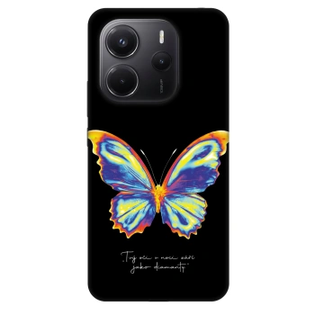 Etui na Xiaomi Redmi Note 14 4G - Diamanty Black