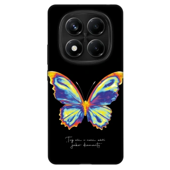 Etui na Xiaomi Redmi Note 14 Pro 4G - Diamanty Black