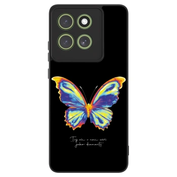 Etui na Motorola Moto G86 5G - Diamanty Black