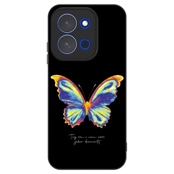 Etui na Xiaomi Redmi 15C 4G - Diamanty Black