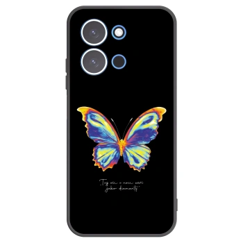 Picasee silikonowe czarne etui na Xiaomi Redmi 15C 4G - Diamanty Black