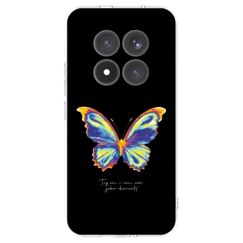 Picasee silikonowe przeźroczyste etui na Xiaomi Redmi Note 15 Pro+ - Diamanty Black