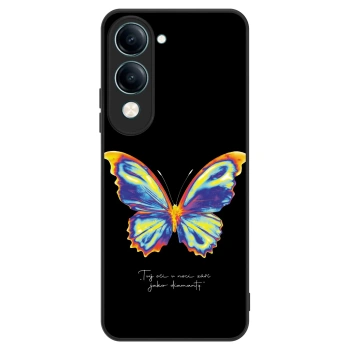 Etui na Vivo Y29s 5G - Diamanty Black