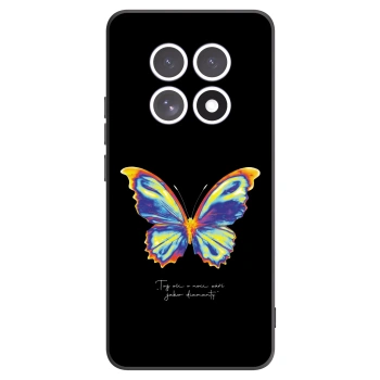 Picasee silikonowe czarne etui na Xiaomi Redmi Note 15 - Diamanty Black