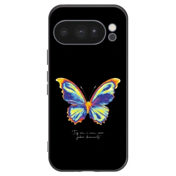 Picasee silikonowe czarne etui na Google Pixel 10 Pro - Diamanty Black
