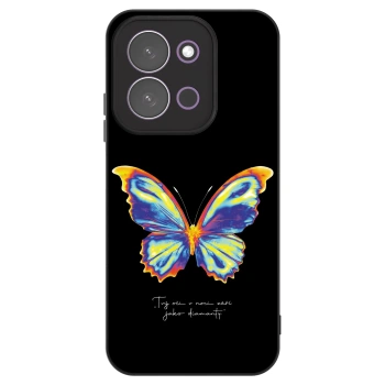 Etui na Xiaomi Redmi 15C 5G - Diamanty Black