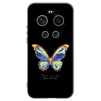 Picasee silikonowe czarne etui na Xiaomi 17 Ultra - Diamanty Black
