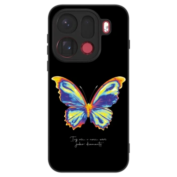 Etui na OPPO Find X9 Pro - Diamanty Black