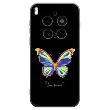 Picasee silikonowe czarne etui na Vivo X300 Pro - Diamanty Black