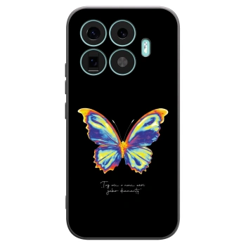 Picasee silikonowe czarne etui na Xiaomi 17T - Diamanty Black