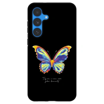 Etui na Samsung Galaxy S25 FE 5G - Diamanty Black