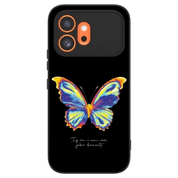 Etui na Honor 600 - Diamanty Black