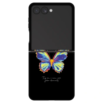 Etui na Samsung Galaxy Z Flip7 5G - Diamanty Black