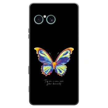 Picasee silikonowe czarne etui na Sony Xperia 10 VII - Diamanty Black