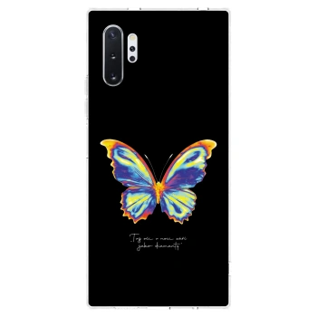 Etui na Samsung Galaxy Note 10+ N975F - Diamanty Black