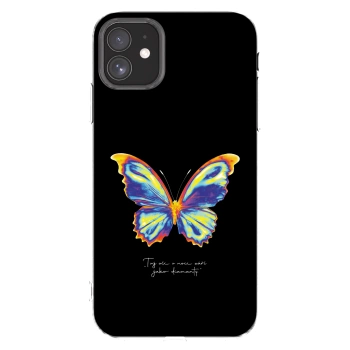 Picasee silikonowe przeźroczyste etui na Apple iPhone 11 - Diamanty Black