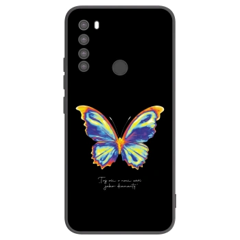 Picasee silikonowe czarne etui na Xiaomi Redmi Note 8 - Diamanty Black